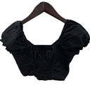 Princess Polly  ABE CROP TOP BLACK Photo 5