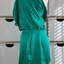 Michelle Mason  silk one shoulder dress Photo 7