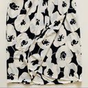 Krass&co NY& Dress Off White Black Floral Cap Sleeves Faux Wrap Dress Size Small Photo 10