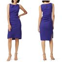 Milly  Mishka purple side ruched dress Photo 1