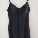 Victoria's Secret Nightgown Womens S Black Sheer Chemise Slip Satin Top Gown PJ Photo 0