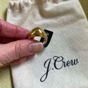 J.Crew  Gold Ring Size 8 Photo 2