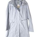 Cole Haan Cole‎ Haan Women's Travel Packable Rain Jacket Size Small Mist (Light Blue) NEW Photo 0