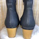 Style & Co Townaa Winter Faux Fur Ankle Boots Black Side Zip Closure Photo 4