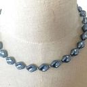 Vintage Blue  beaded necklace Photo 0