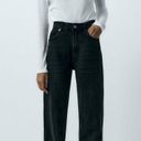 ZARA Black High Waisted Jeans Photo 0