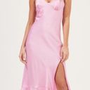 ASTR the label Pink Saten Dress Photo 6