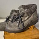 blowfish  Malibu Boots 6.5 Ankle Womens Gray euc 4 Earth 2105 Photo 5