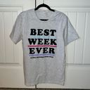 Bella Canvas Alpha Phi Work Week gray sorority shirt  Photo 0