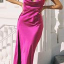 Princess Polly Walk The Line Maxi Dress Magenta Photo 1