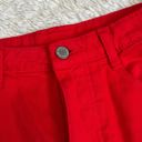 Brandy Melville  John Galt Small Red Denim Jean Mini Skirt Coquette Americana Photo 2