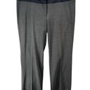 Lane Bryant  Womens Trouser Pants Size 16 Gray Straight Flat Front Stretch Career Photo 0