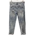 Pilcro  Jeans Womens 25 Blue Mom High Rise Distressed Denim Stretch Relaxed Photo 3