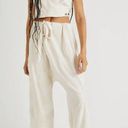 Free People  Island Crop Top & Wide Leg Pants in Tea Size Small Photo 13