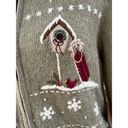 Croft & Barrow  Women's Vintage Winter Theme Christmas Sweater Size S Photo 8