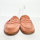 Madewell  The Elinor Pink Suede Slide On Loafers Size 7 Women’s Photo 1