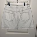 Carmar white jean skirt Size 10 Photo 1