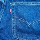 Levi's Vintage  Jeans 550 Relaxed FIt Tapered Leg High Rise Mom Dark Wash Cotton Photo 11