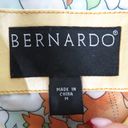 Bernardo 90s  Vintage Yellow Leather Jacket Medium Retro Y2k Photo 6