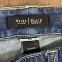 White House | Black Market WHBM Crop Leg Embroidered Pocket Jeans Photo 1