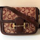 CELINE  Horsebit Carriage Brown Leather Shoulder Bag Photo 0