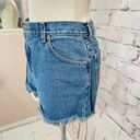 Levi's  550 Women's High Waisted Cut Off Frayed Hem Jean Shorts Blue Size 8 Photo 1