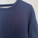 Nike  dri fit pullover navy blue sweater open back Photo 2