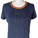 Tommy Hilfiger  Scoop Neck Embroidered Short Sleeve T-shirt Photo 1