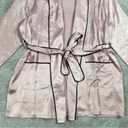 Mulberry THXSILK Women’s 19 Momme Mini Robe 100%  Silk Lotus Pink Size M Photo 3