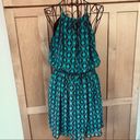 Sweet Storm green and blue sleeveless summer Dress size Medium Photo 2