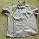 Mountain Lake Woman’s Lavender Short Sleeve Shirt/Top, Sz L Photo 7