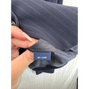 CHAPS  Womens Blazer Sz 10 Navy Pinstripe Pockets Short Classic Careerwear Photo 4