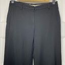 Emporio Armani Emporia Armani | Wool Blend Straight Leg Tailored Trousers in Black Size 4 Photo 2