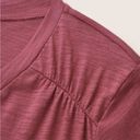 Bloomchic NWT! Burgundy ruffle sleeve V-neck top size 30 or 6X Photo 4