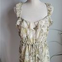 Gal Meets Glam , Cheryl Tropical Floral Monkey Print Chiffon Ruffle Maxi Dress, 6 Photo 3