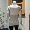 90 Degree By Reflex Pull Over Quarter Zip Fitted Athletic Top Women’s Size Small Photo 3