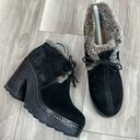 Rag and Bone  Inez suede and shearling desert clogs size 9 Photo 0