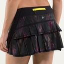 Lululemon  Run: Pace Setter Skirt 
Midnight Iris Multi / Black Size 4 Photo 0