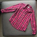 Ariat  // Pink Plaid Button Down Shirt Photo 0