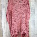 Lane Bryant  26/28 Sleeveless Crochet Open Front Fringed Cardigan Very Ov… Photo 1