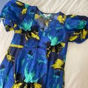 Target x Christopher John Rogers Blue Floral Dress Photo 4