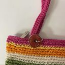 The Sak  Colorful Stripe Crochet Shoulder Bag Purse Photo 2