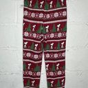 American Eagle AE  X Peanuts Holiday Christmas Fleece Jogger Pajama Bottoms XS Photo 2