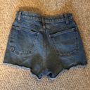 American Apparel  High waisted jean shorts Photo 1