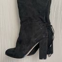 mix no. 6  Praha Black Over the Knee Heeled Boot Size 11 Photo 10