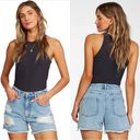 Billabong NWOT  High Waisted Distressed Denim Shorts US 27 Photo 1