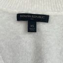 Banana Republic  Luxuriously Soft White Faux Wrap Front V-Neck Sweater size XS Photo 1