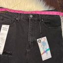 Tinseltown  Hi rise The Mom Jean graffiti raw hem sz 11 Photo 5