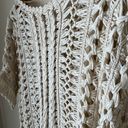 Anthropologie MOTH loose Yarn Knit Cream Blouse Photo 8