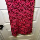 Apt. 9 NWT  Pink/Black Animal Print Sleeveless Aline Dress size L Photo 6